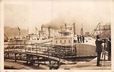 RPPC Mississippi River Power Development Keokuk Iowa 1913 Photo Postcard picture