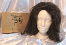 1920-30's Vintage Human Hair France brown Mademoiselle wig picture