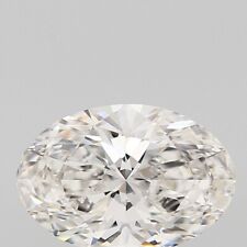 Lab-Created Diamond 2.33 Ct Oval G VS2 Quality Excellent Cut GIA Certified picture