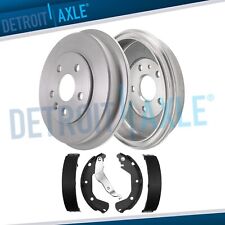 Rear Brake Drums and Premium Brake Shoes Kit for 2012-2019 Chevrolet Sonic Trax picture