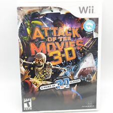 Attack of the Movies 3-D Nintendo Wii 2010 Mint  picture