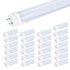 4-100 Pack T8 4FT LED Tube Light Bulbs integrated LED Shop Light Fixture 6500K picture