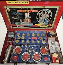 1951 A.C. Gilbert No.8-1/2 Erector Set, Nearly Complete, w/Inventory List picture