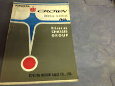 1965 TOYOTA CROWN RS SERIES CHASSIS GROUP Service Shop Repair Manual OEM 65 RARE picture
