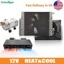 12V Car AC Unit Universal Motor Air Conditioner Electric Evaporator Heat&Cool picture
