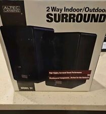 Pair of Altec Lansing ~Model 52~ 2-Way Indoor/Outdoor Surround Sound Speaker New picture