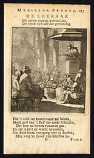 Antique Profession Print-TEACHER-PULPIT-PREACHING-Luyken-1694 picture