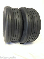 TWO 15/6.00-6, 15x6.00-6 Hay Tedder Tubeless Tires Smooth Rib 6 PLY picture