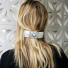  Boho Turquoise Hair Clip Vintage Barrettes Minimalist Hair Pin for Silver picture
