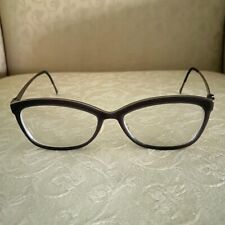 Lindberg No 093 Made In Denmark Eyeglasses Full Rim Cat Eye Eyeglasses picture