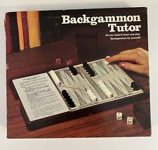 Backgammon Tutor VTG 1974 E.S. Lowe Complete w/Box  picture