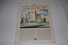 1940's World's Fair Ford Exposition Brochure, Original picture