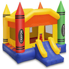 17' x 13' Commercial Crayon Bounce House - 100% PVC Bouncer - Inflatable Only picture