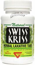 Swiss Kriss Herbal Laxative Gentle Natural Constipation Relief Tablets 120 Count picture