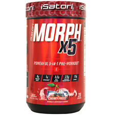 MORPH X5 Intense Pre Workout- Fully Loaded for Performance- Cherry Frost 20 Ser picture