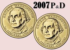 💰 2007 P&D - George Washington - Presidential $1 Coin program - UNC - US mint picture