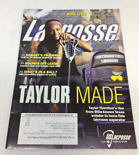 January 2013 LACROSSE magazine ~ TAYLOR THORNTON picture