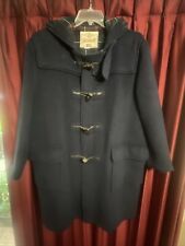 Beautiful Vintage Original Gloverall navy duffle coat with hood jacket EUR 42 picture