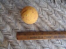 Vintage Italian Stone Fruit Alabaster Stone Apricot Realistic early w/ wood stem picture