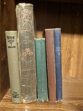 Lot of 5 Antique 1909 - 1935 Spiritual Hardcovers in Various Conditions picture