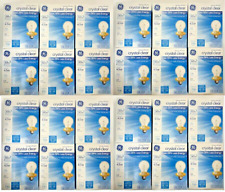 GE 60WATT Light Bulbs Crystal Clear 750 Lumens Dimmable Classic 48 Bulbs 24 Pack picture