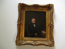 ANTIQUE 18TH TO 19TH CENTURY AMERICAN OIL PAINTING ESTATE HEIRLOOM PORTRAIT MAN picture