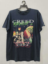 Vintage Tour 2002 CREED Band T-shirt Gift For Fan Black All Size VC1546 picture