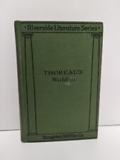Antique Book Walden or Life in the Woods 1910 Thoreau picture