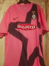JUVENTUS 11/12 Third Pink Football Shirt (XXL) Jersey Maglia Damaged Logo  picture
