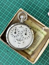 Vintage Junghams Stopwatch Multi Dial W Box Papers Rare picture