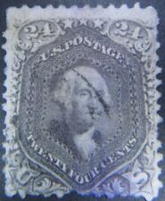 US Scott#78a VF 1861 24c George Washington gray lilac picture