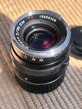 Carl Zeiss Biogon 35mm f/2 lens, black in excellent condition picture