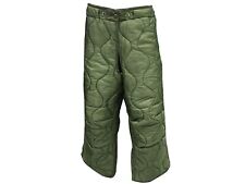 New USGI Military Field Pant Liner Cold Weather Trousers Quilted Large-Short/Reg picture