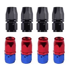 4pcs 4AN/6AN/8AN/10AN/12AN Straight Swivel Hose End Fitting Adaptor For CPE Hose picture
