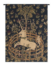 Unicorn in Captivity V European Tapestry - Wall Art Hanging Decor- 23x18 Inch picture