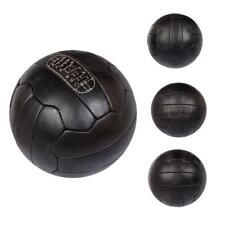Vintage 1966 Leather Soccer Ball  Football - Dark Brown picture