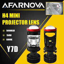 H4/9003 LED Projector Lens Hi/Lo Beam Headlight Bulbs 6000K 12-24V 150W 50000LM picture