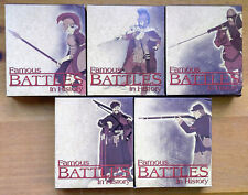 2009 Perth Mint Tuvalu  Famous Battles Series 5 Coin Set 1 Oz Silver Coins picture