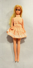 Vintage Hong Kong Dawn Sized Clone Doll w/ Dress Blonde Hair Rooted Eyelashes picture