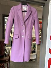 Beautiful Versace Pink Virgin Wool Coat Size 40 Small picture