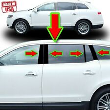 Black Pillar Trim for Lincoln MKT 10-19 8pc Set Door Cover Piano Post picture