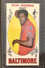 1969-70 Topps Basketball Earl Monroe #80 RC Rookie Card Excellent Condition picture