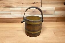 Vintage wooden bucket picture