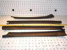 Mercedes Early W114,W115 sedans Only windshield Frame BLACK OE 1 set of 4 Covers picture