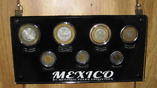MEXICO Bi-Metallic Nuevo Pesos 10 20 50 100 Mexican .925 Silver Peso 1993 2004 picture