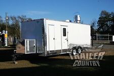 NEW 8.5X22 8.5 X 22 ENCLOSED CONCESSION FOOD VENDING BBQ TRAILER MOBILE KITCHEN picture
