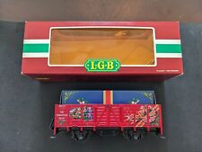 LGB 4021CT G Scale Christmas Gondola with Gift Box picture