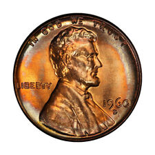 1960 D Lincoln Memorial Cent Choice BU 1c Brilliant Uncirculated OBW GEM picture