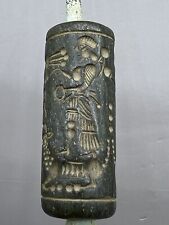 Ancient Stone Cylinder Seal Amuelt Central Asia picture