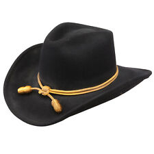 Stetson John Wayne Collection Fort Crushable Cowboy Hat Black 3 1/2